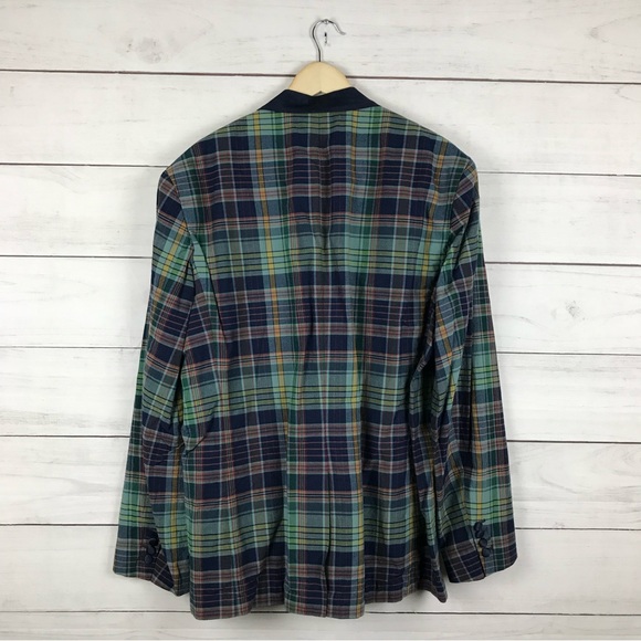 Ralph Lauren Rugby Plaid Blazer Jacket NWT - Picture 6 of 8